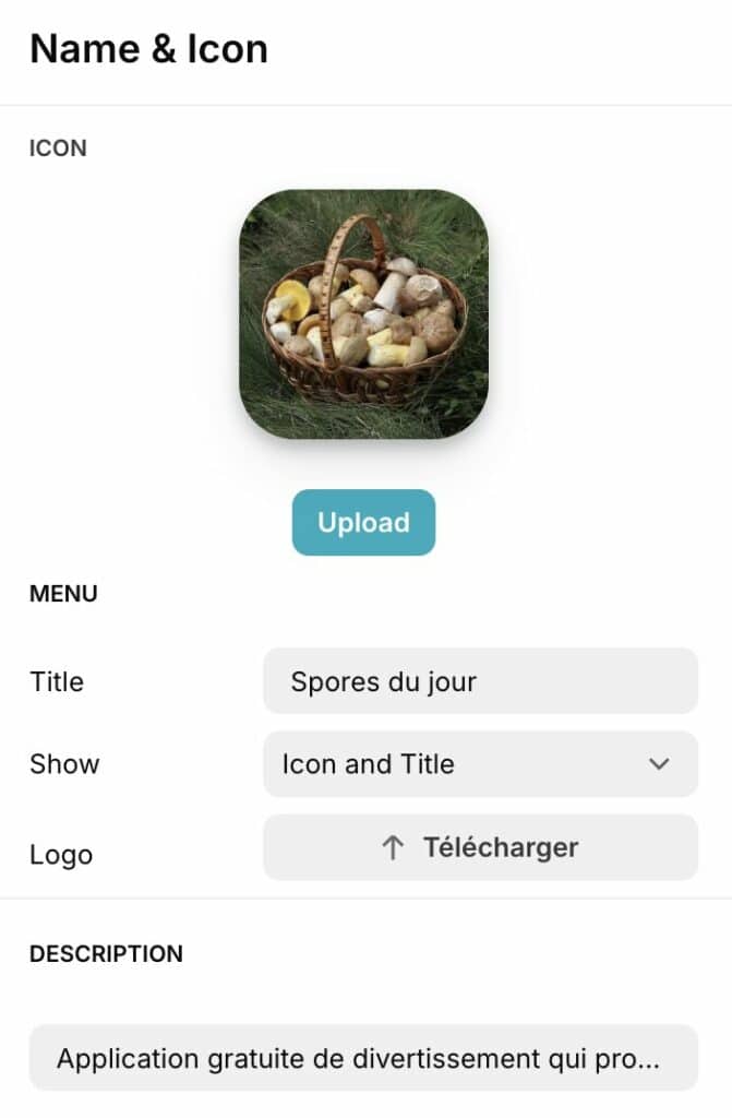 Spore du jour : Samin Ghiasi, micro-application à la découverte des champignons.